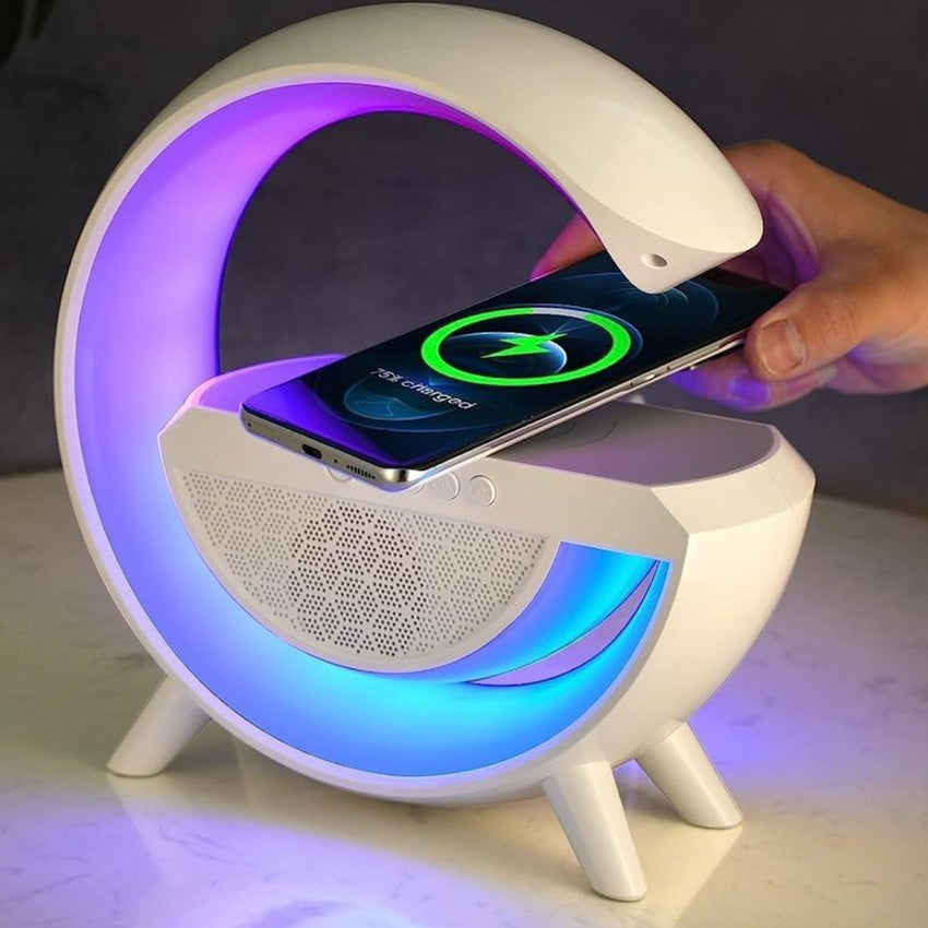 Led Wireless Charger Speaker