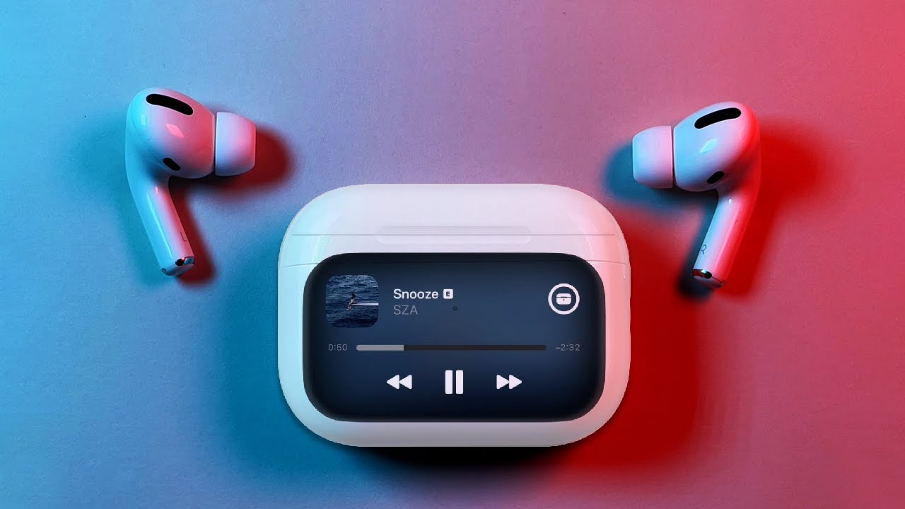 Airpods Pro With Touch Display Screen