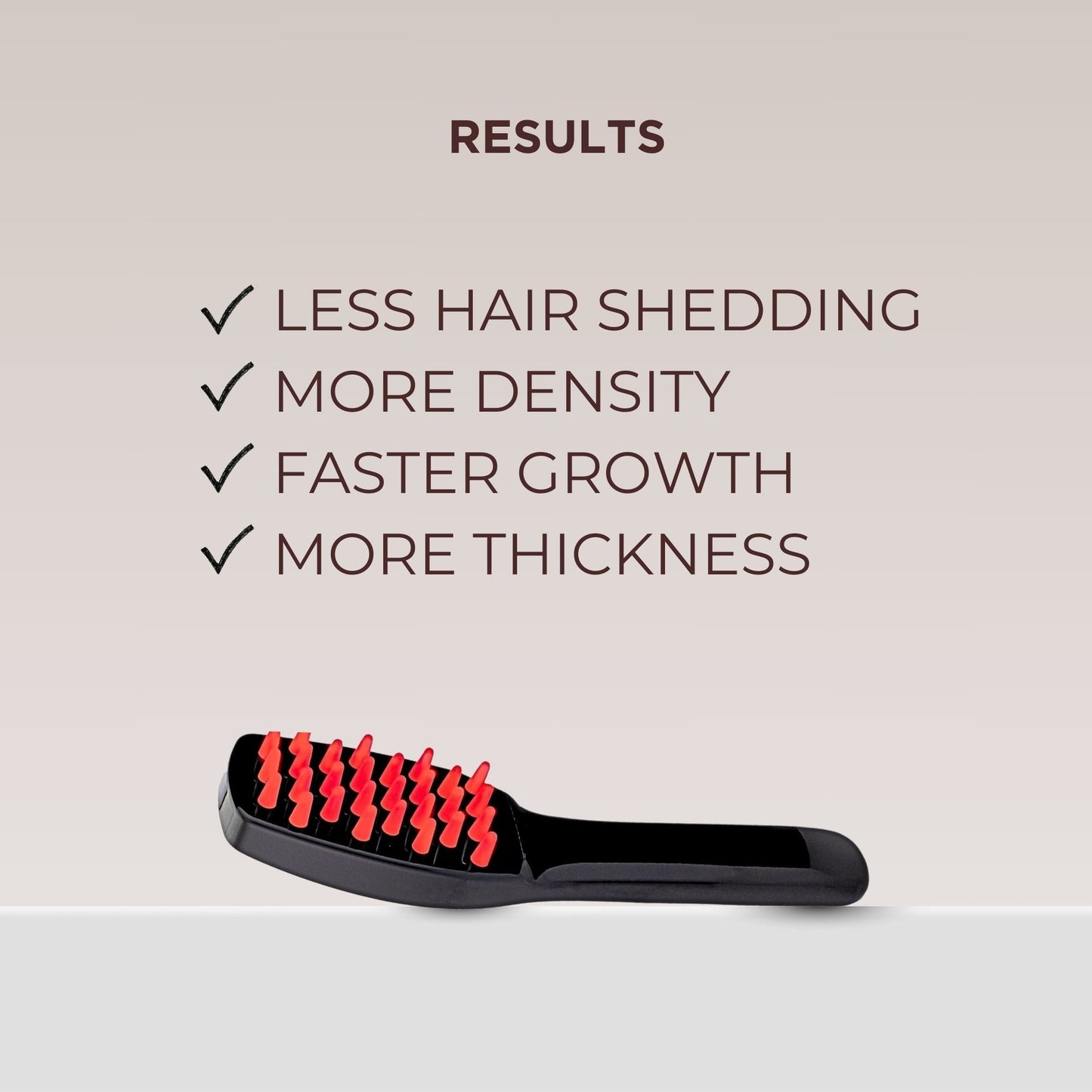 LED Hair Growth Brush