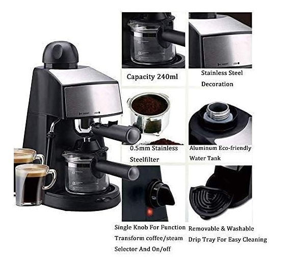 Semi-Automatic Espresso Maker